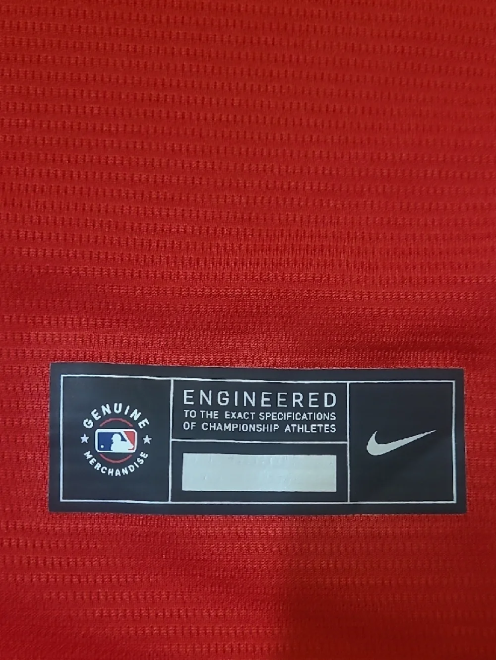 Nike Red Boston 'RED SOX' Button-Front Baseball Jersey - Picture 5 of 16